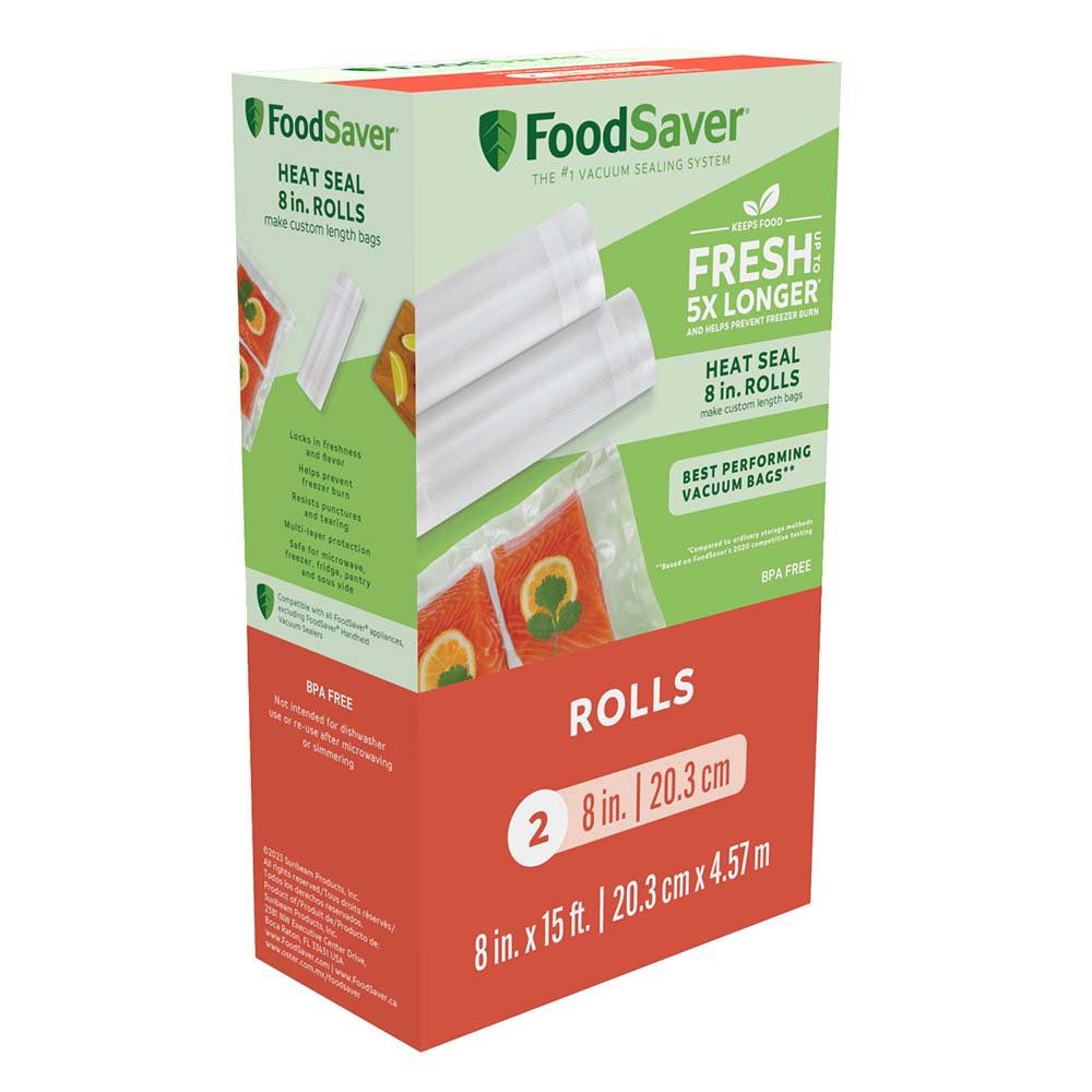 FoodSaver Vacuum Seal Rolls, 2 Pk Shop Vacuum sealers & bags at HEB