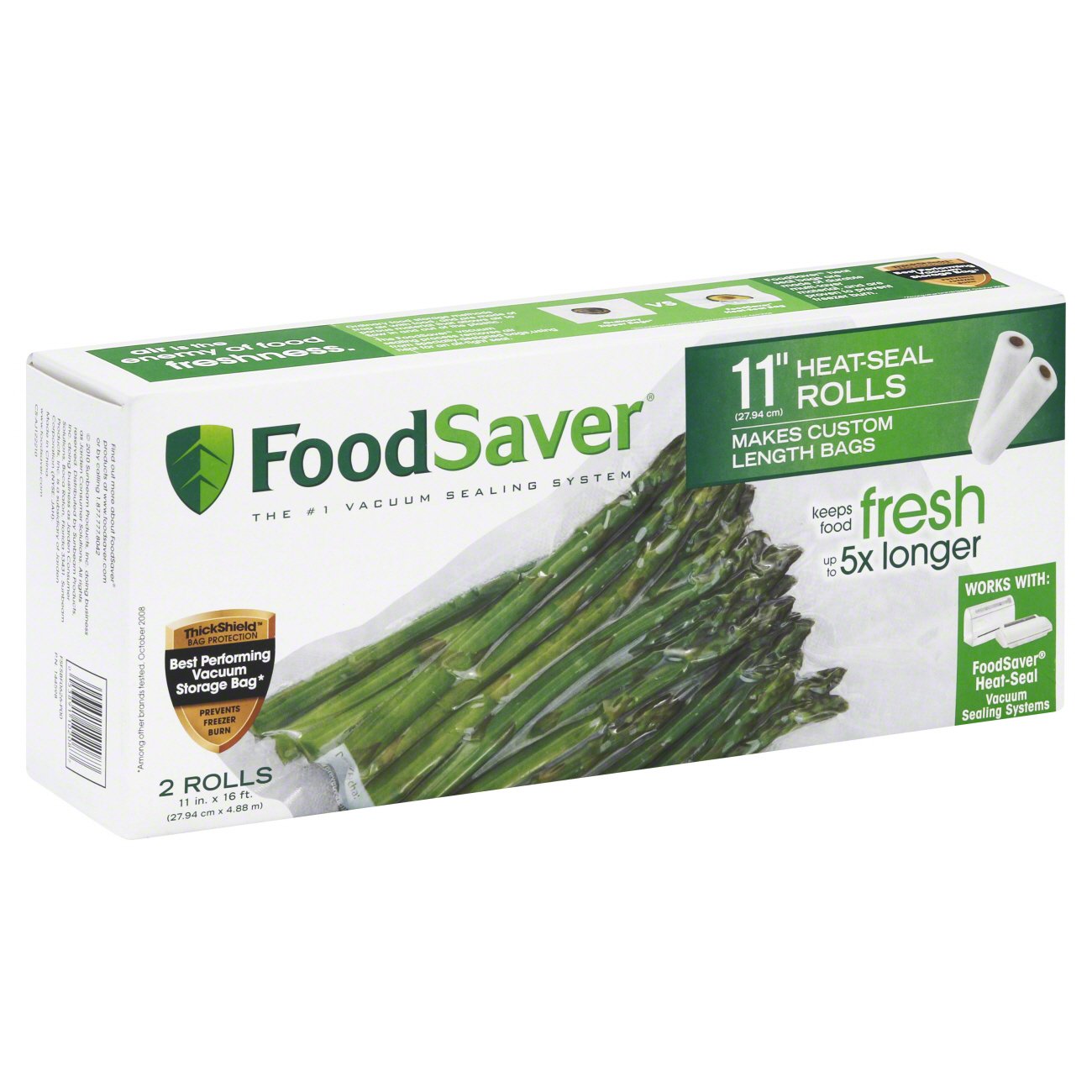 FoodSaver Roll Vacuum Storage Bags Shop Vacuum sealers & bags at HEB
