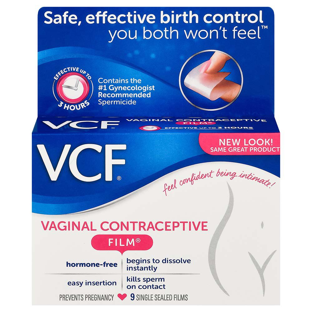 Vcf Contraceptive Film Shop Condoms & Contraception at HEB