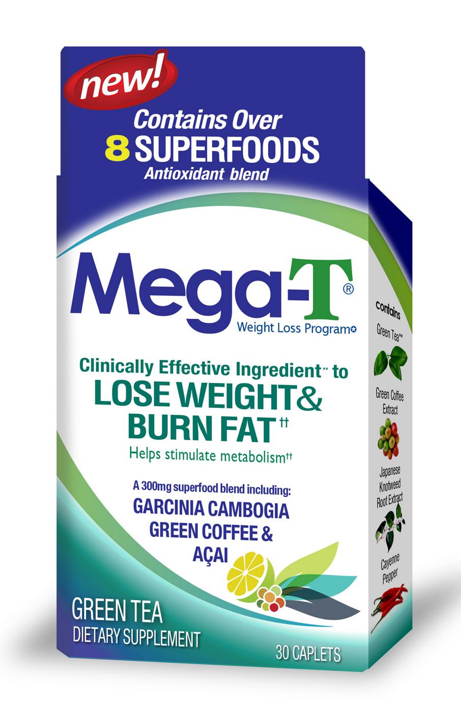 Mega-T Superfood Complex Lose Weight Burn Fat Green Tea; image 1 of 2