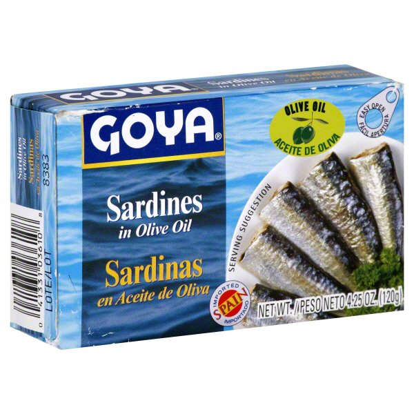Goya Sardines In Olive Oil Shop Canned & Dried Food at HEB