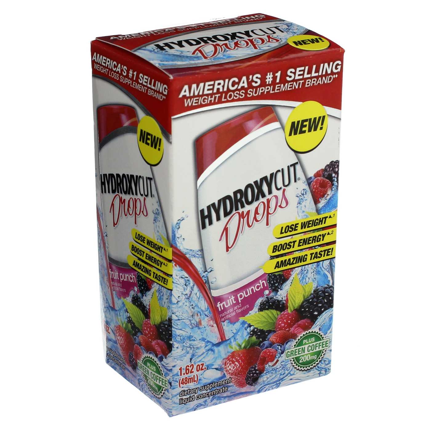 Hydroxycut Weight Loss Drops Fruit Punch; image 1 of 2