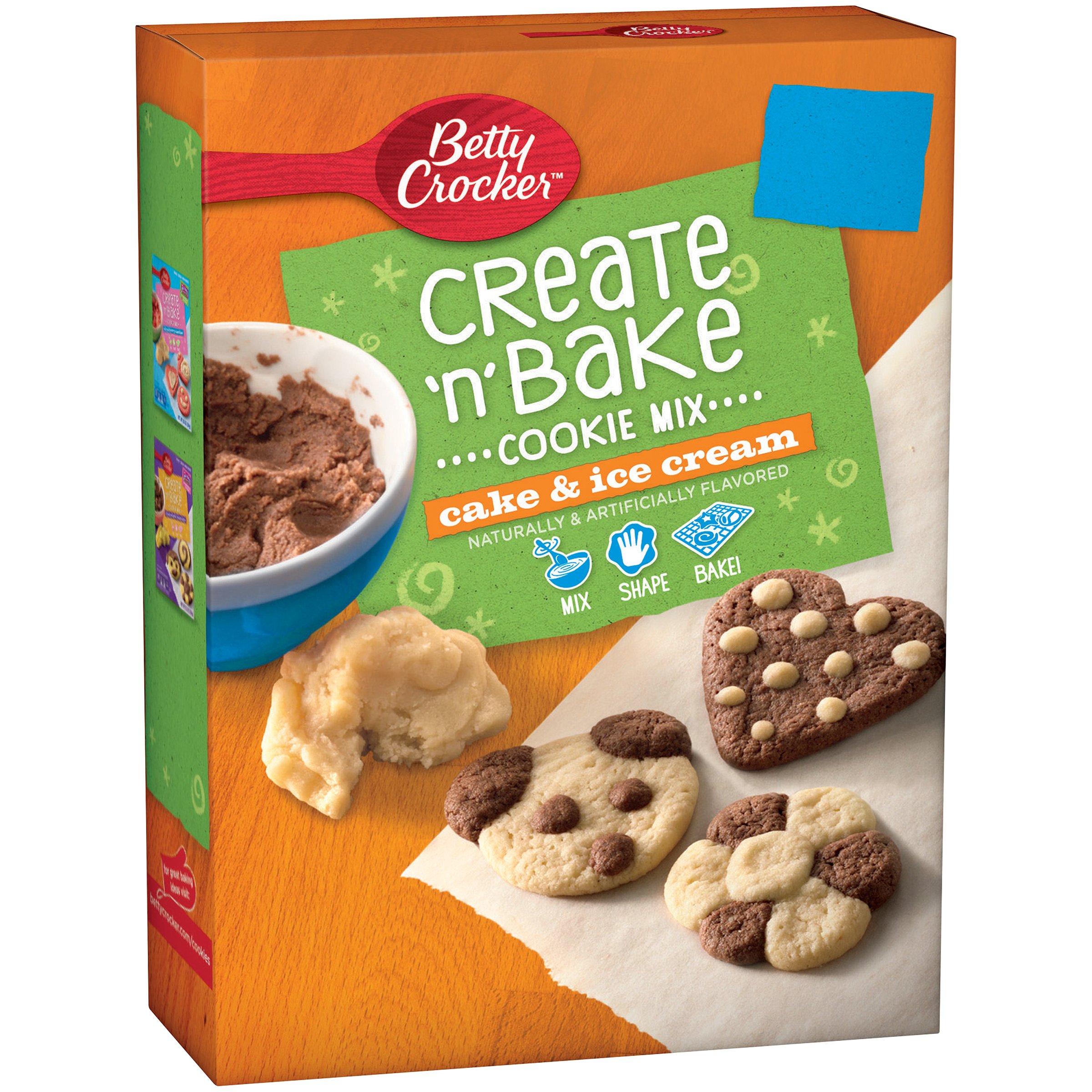 Betty Crocker Create N Bake Cake and Ice Cream Cookie Mix Shop Baking