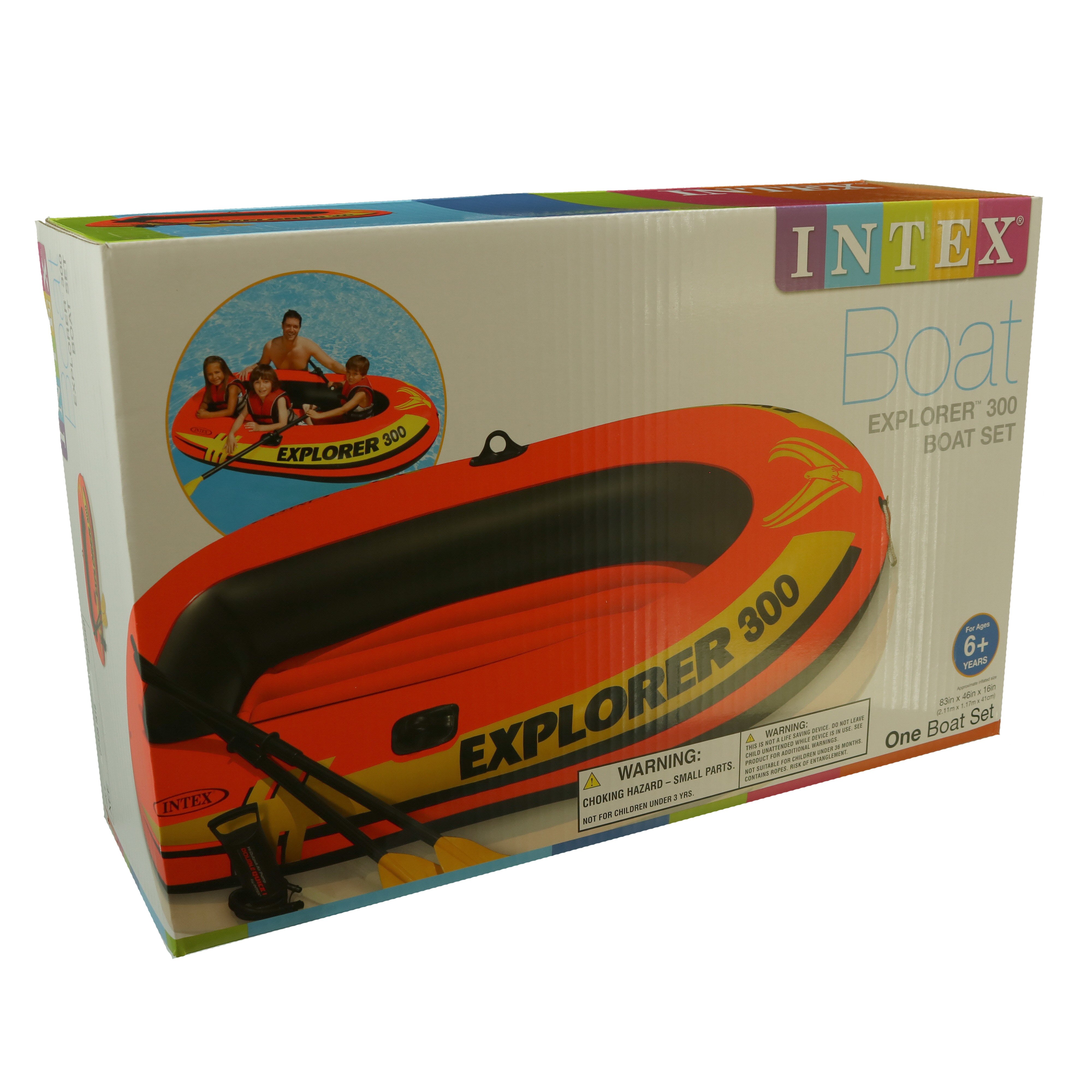 最も優遇 INTEX インテックス ボート エクスプローラー 300 SET 211×117×41cm 58332 日本正規品 