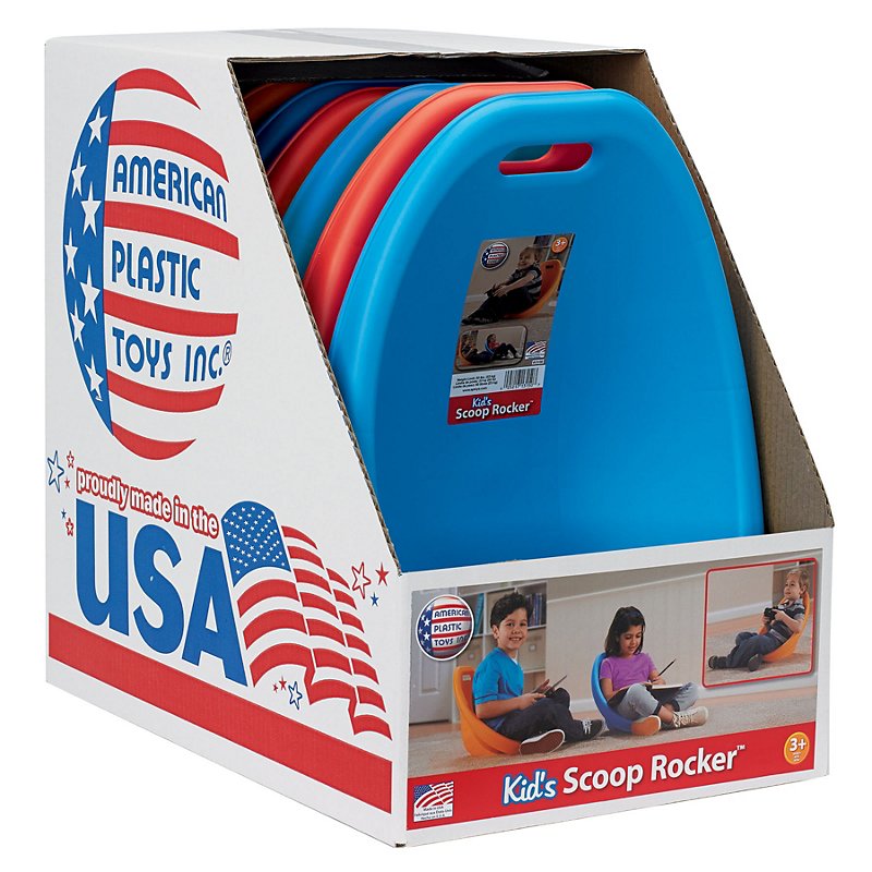 American Plastic Toys Kids Plastic Scoop Rocker, Assorted - Shop Nursery &  Kids' Room at H-E-B