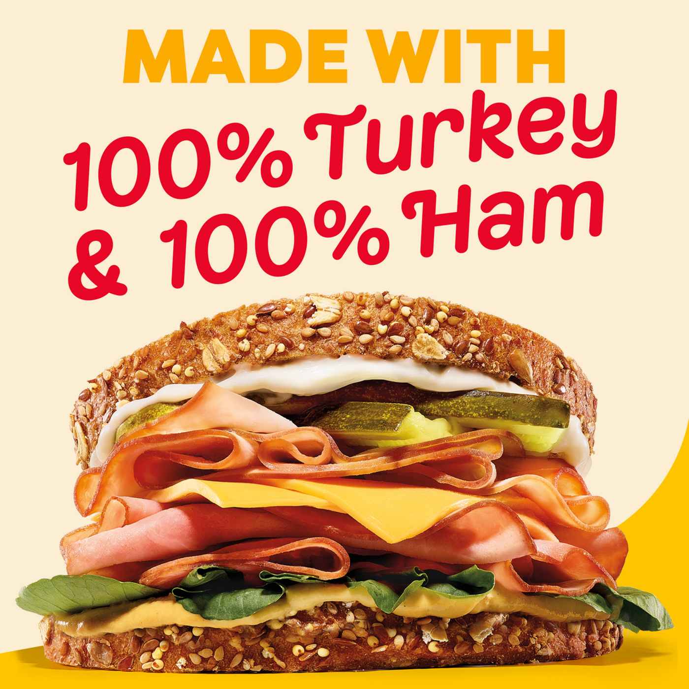 Oscar Mayer Deli Fresh Oven Roasted Turkey Breast & Smoked Ham Combo; image 2 of 5