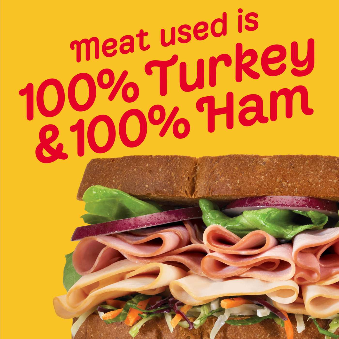Oscar Mayer Deli Fresh Oven Roasted Turkey Breast & Smoked Uncured Sliced Ham Lunch Meats - Family Pack; image 6 of 6