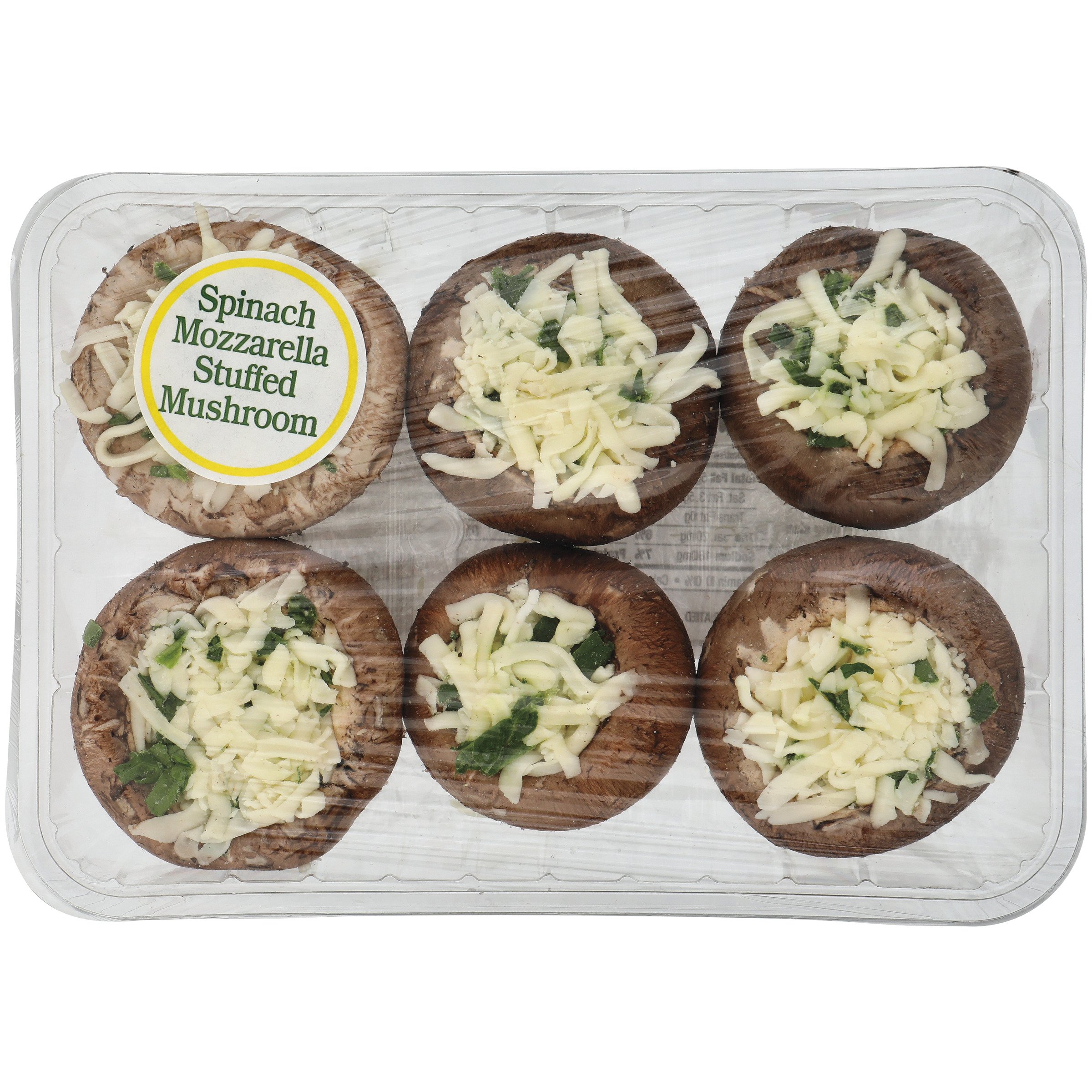 HEB Spinach and Mozzarella Stuffed Mushroom Shop Mushrooms at HEB