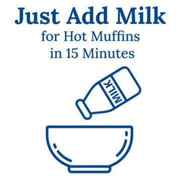 Martha White Strawberry Cheesecake Muffin Mix, 7 oz