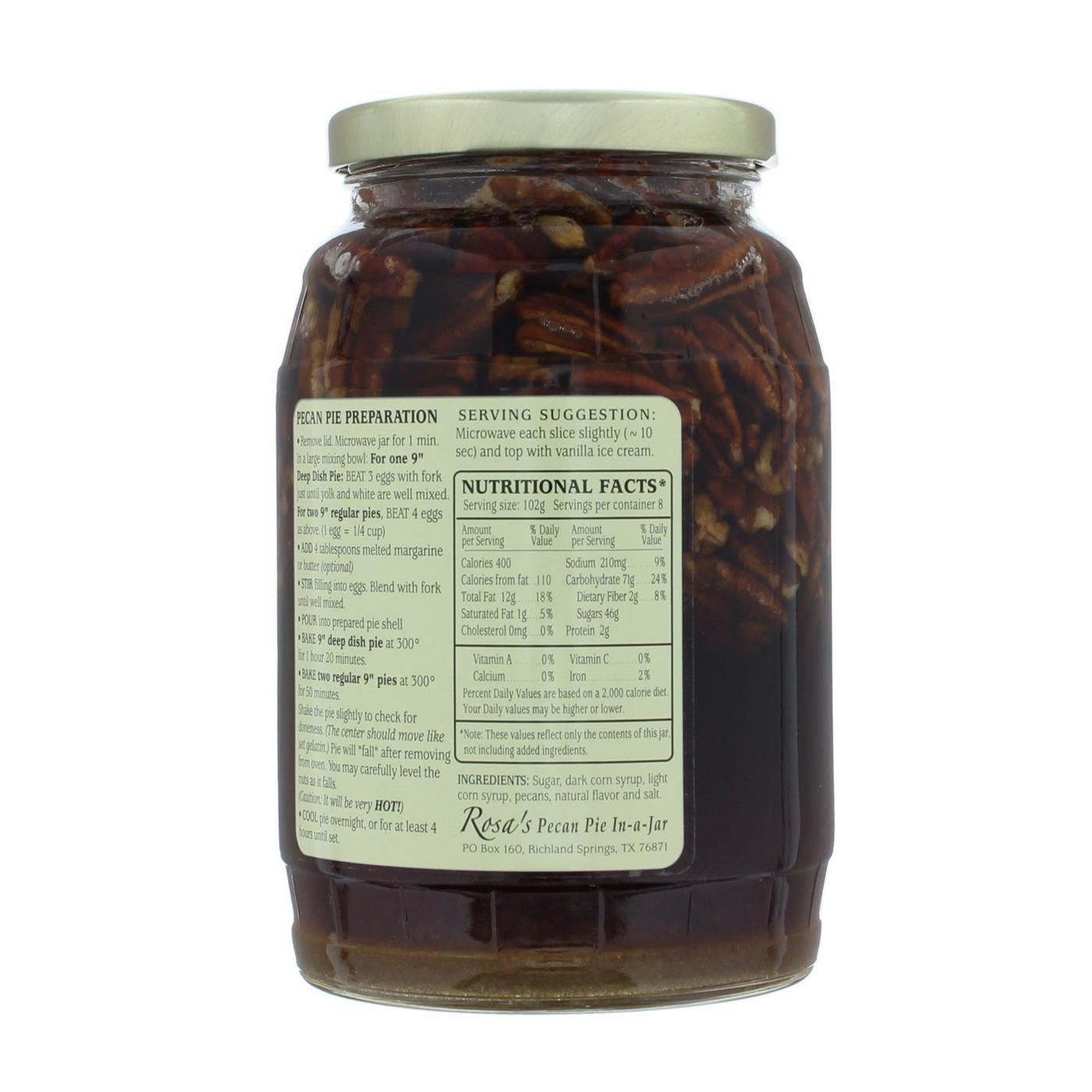 Rosa's Pecan Pie In-a-jar; image 2 of 2