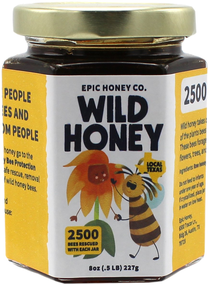 Central Texas Bee Rescue 100% Wild Honey - Shop Honey at H-E-B