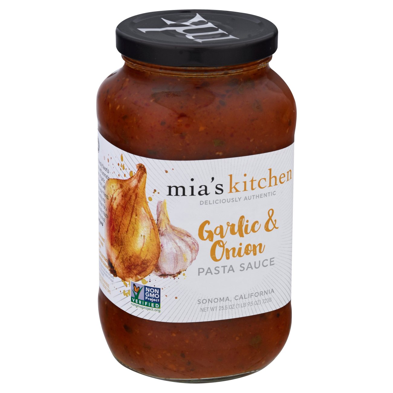 Mia's Kitchen Garlic & Onion Pasta Sauce Shop Pasta Sauces at HEB