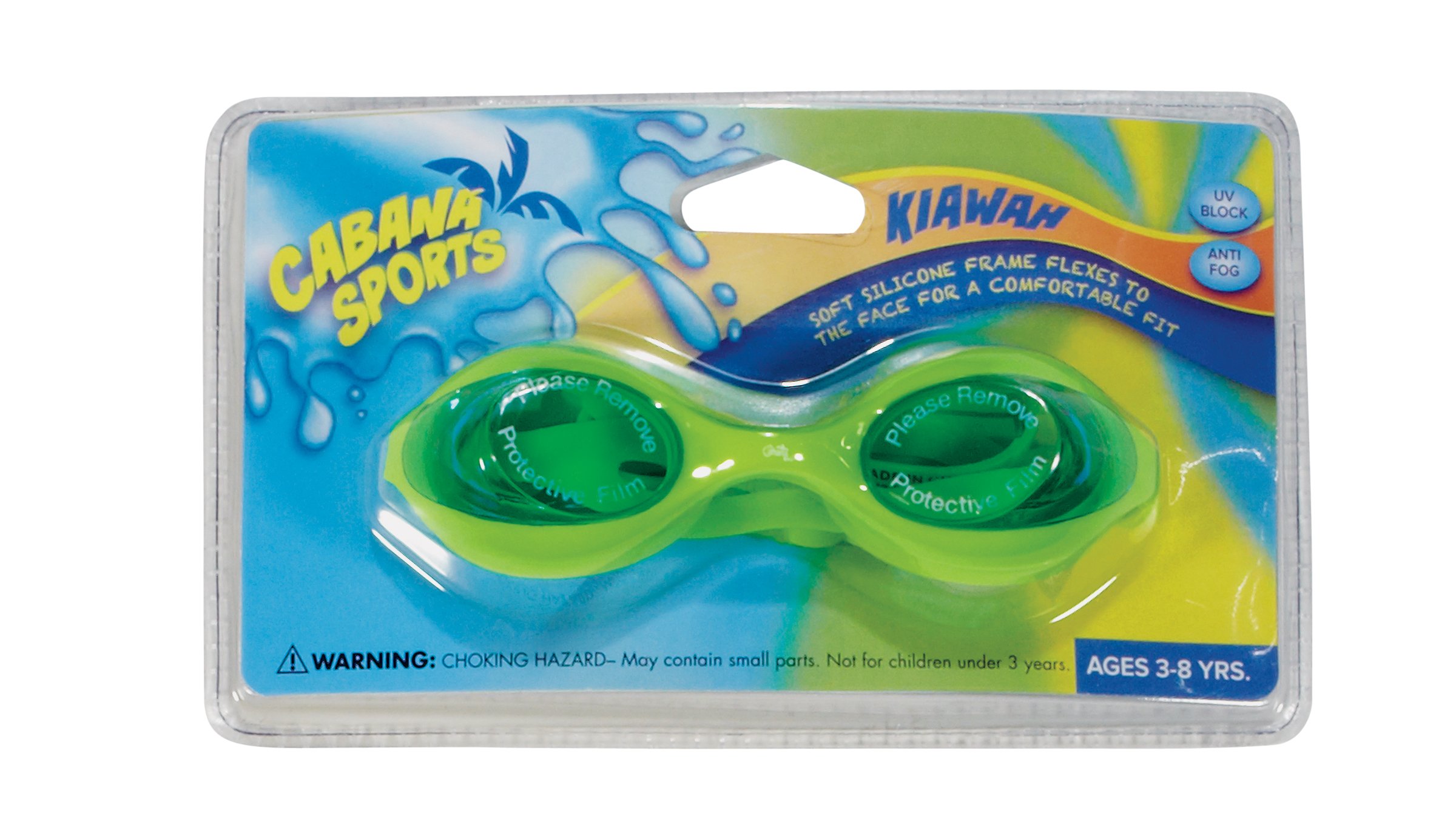 Nuquest Cabana Sports Kiawah Kids Swim Goggles Shop Goggles & Masks