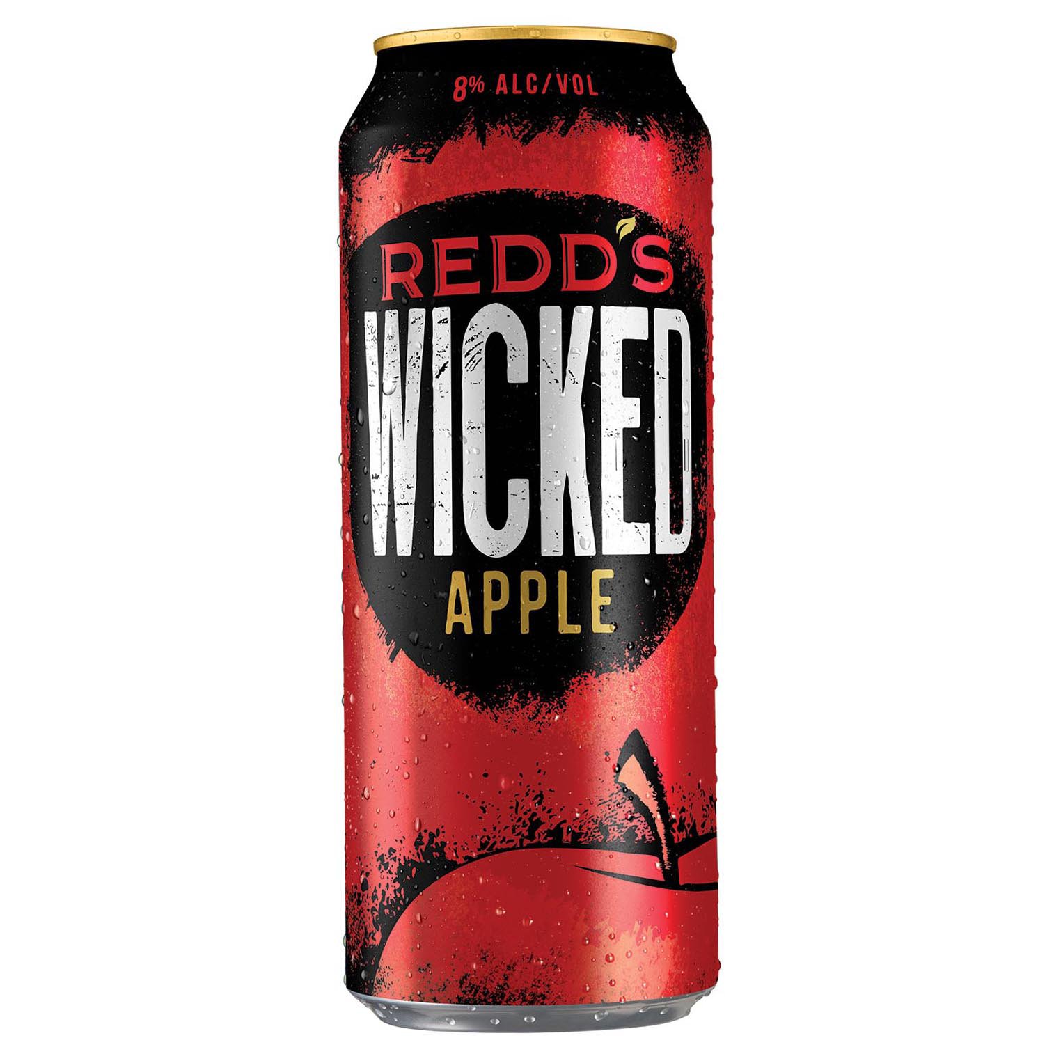 Redd's Wicked Apple Hard Ale Can - Shop Hard Cider at H-E-B