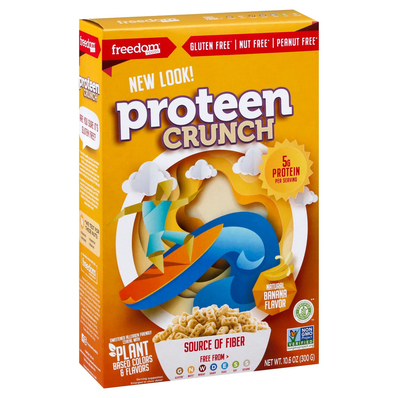Freedom Foods Gluten Free Pro-Teen Crunch Cereal, 10.6 oz | Central ...