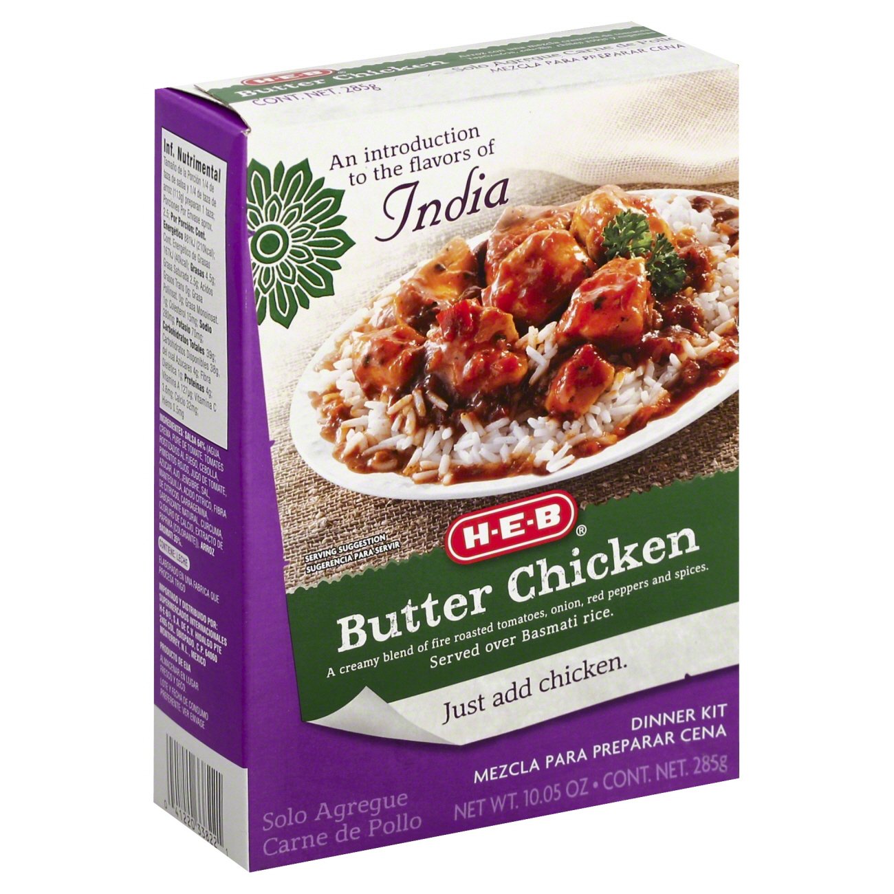 H-E-B Butter Chicken Dinner Kit - Shop Pantry Meals At H-E-B