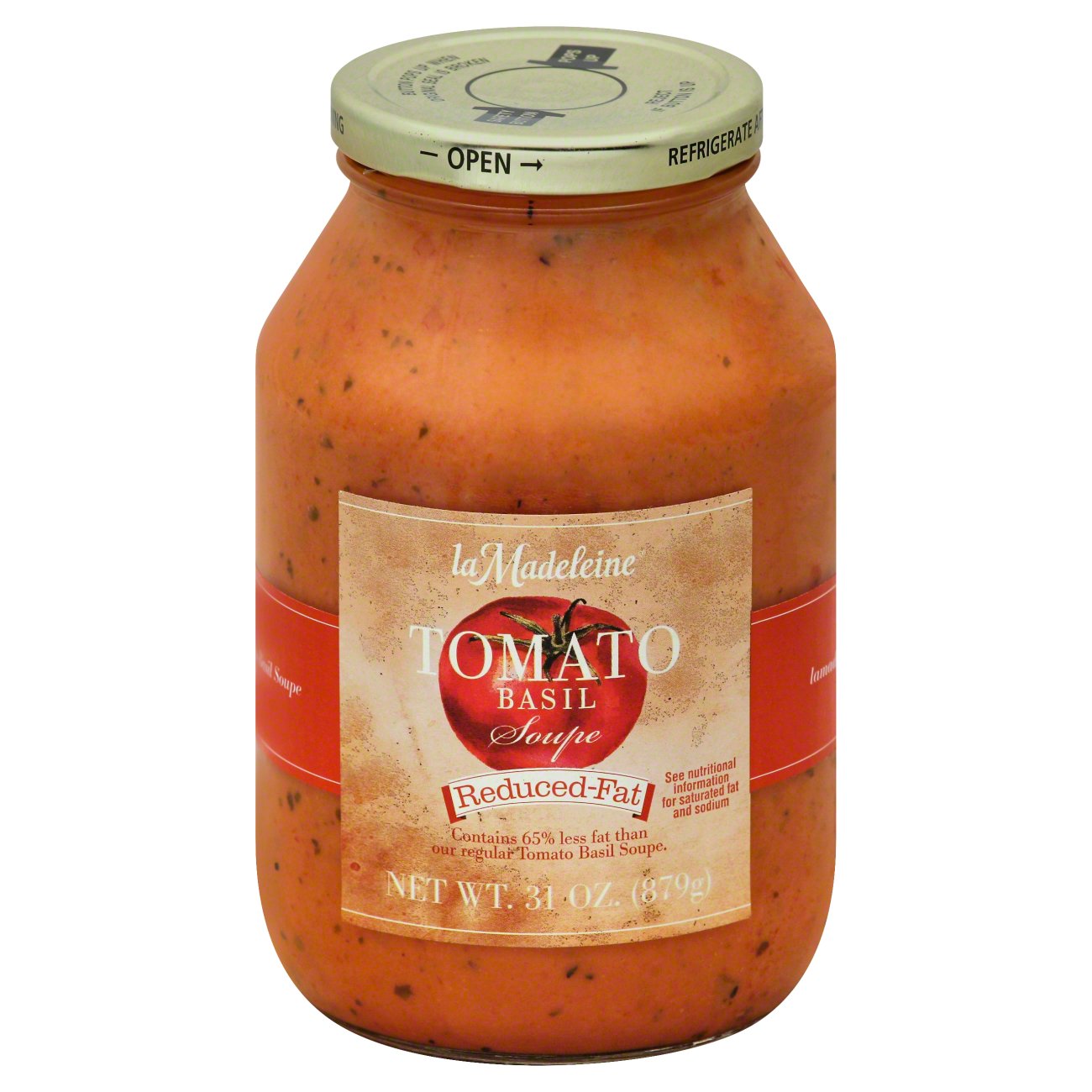 La Madeleine Reduced Fat Tomato Basil Soup Shop Soups & chili at HEB