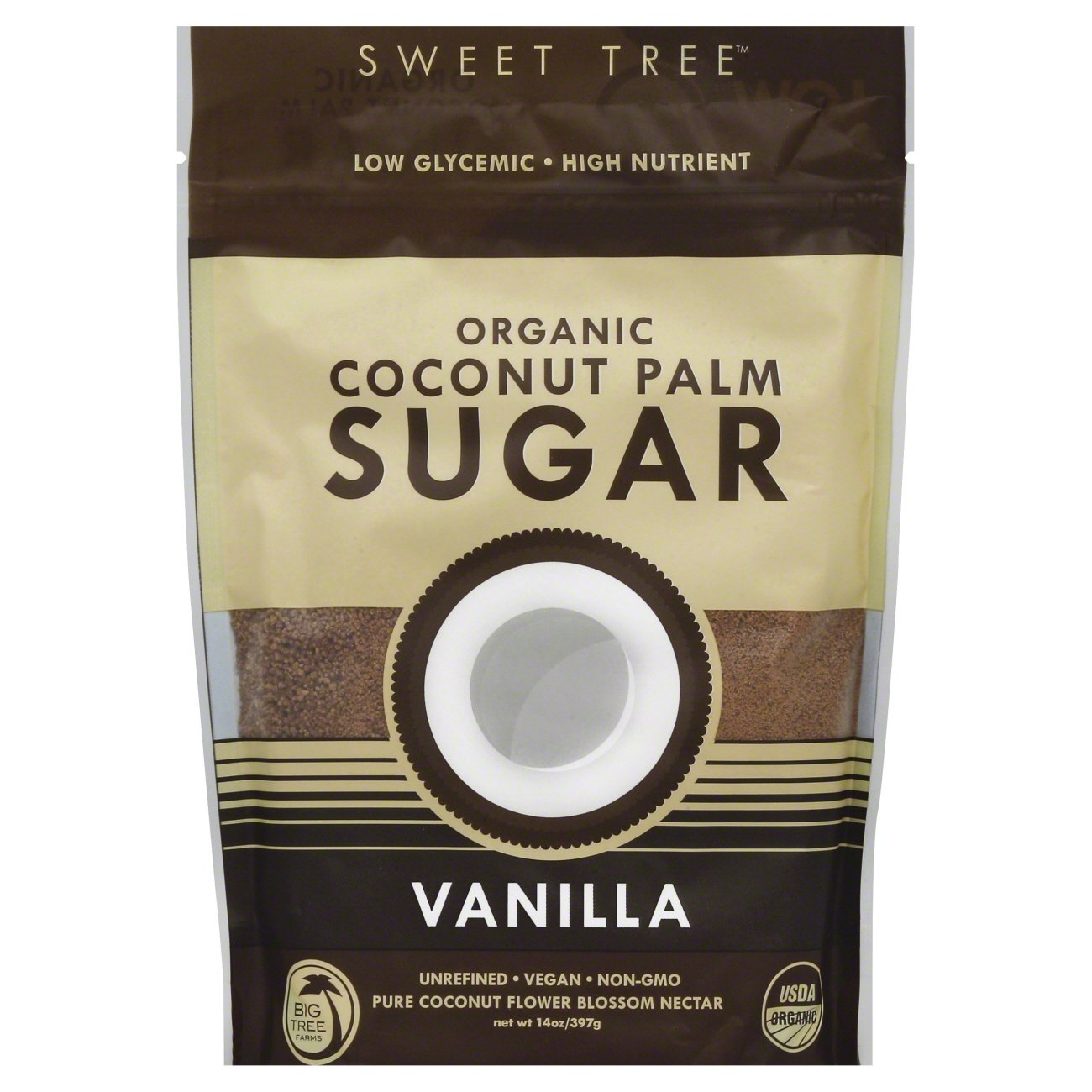 Sweet Tree Big Tree Farms Organic Vanilla Coconut Palm Sugar Shop