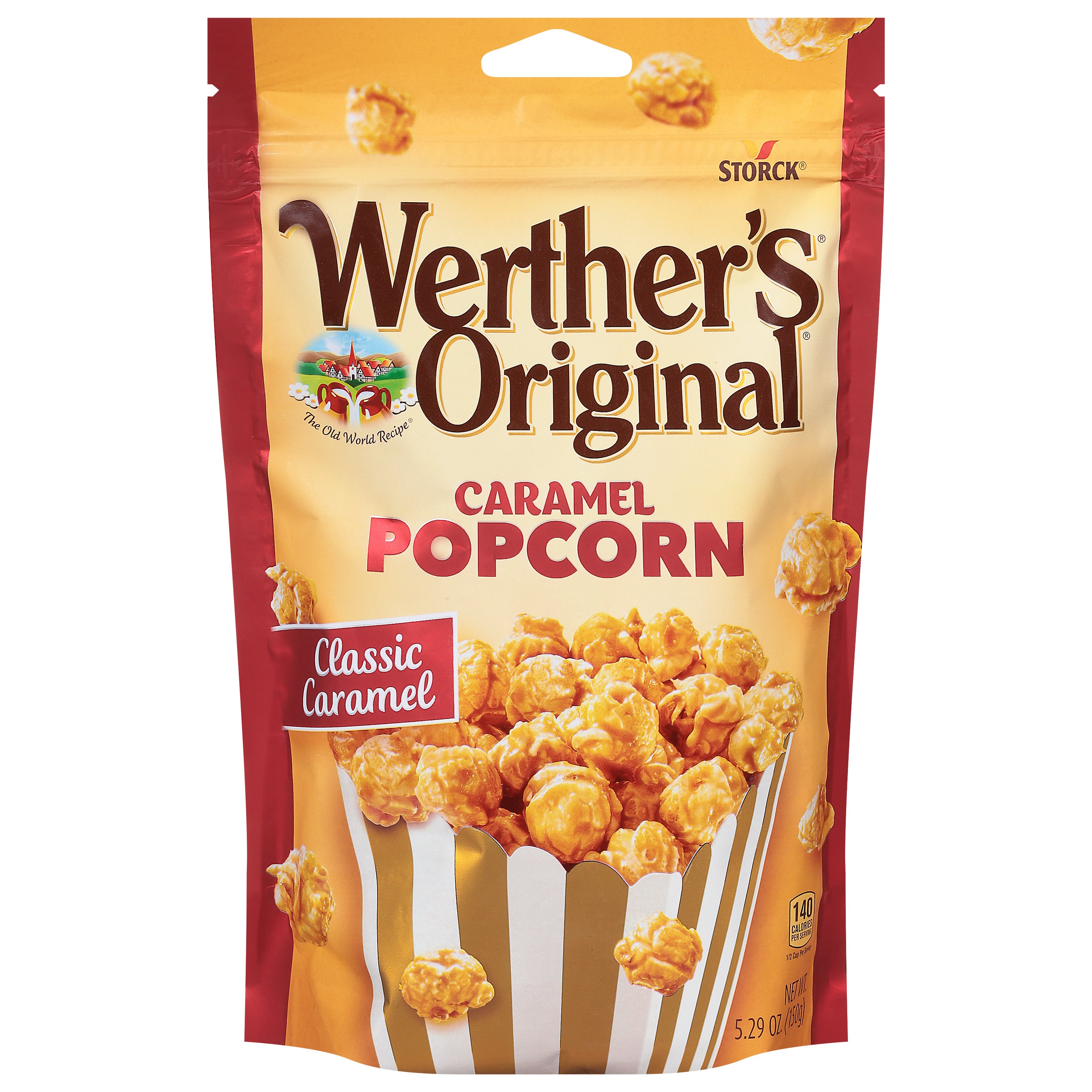 Werthers Original Classic Caramel Popcorn - Shop Popcorn at H-E-B