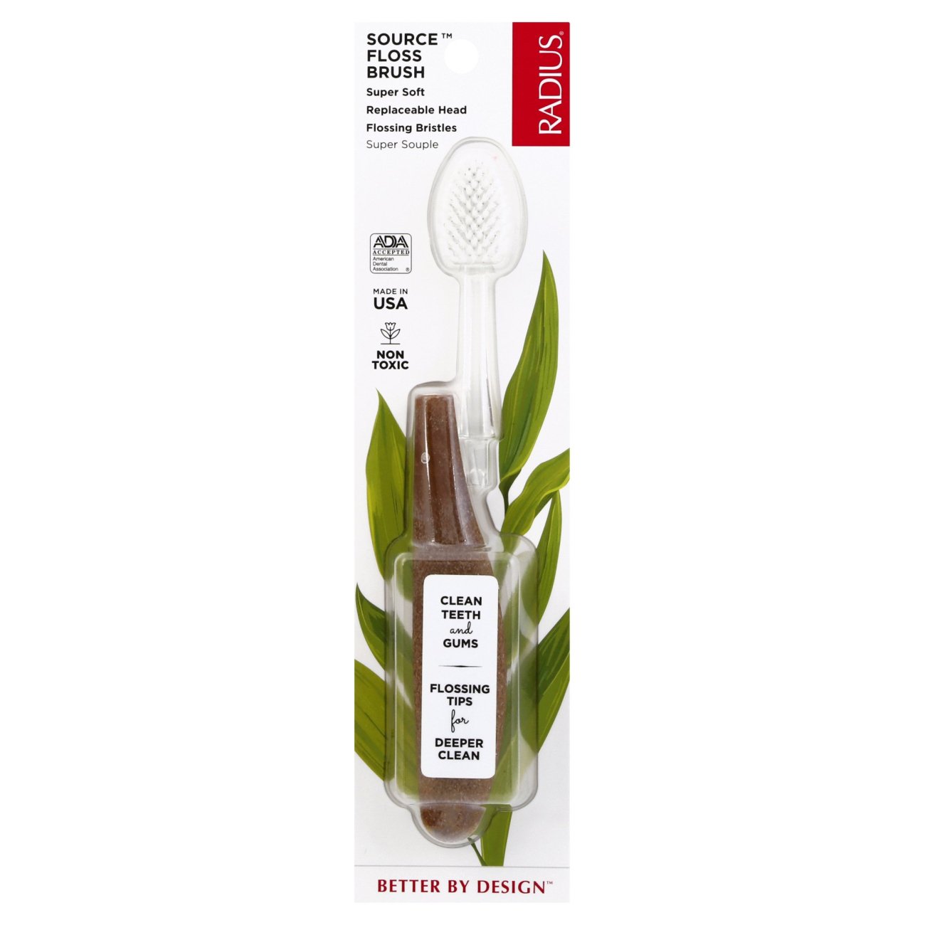 Radius Source Source Toothbrush Super Soft - Shop Toothbrushes at H-E-B