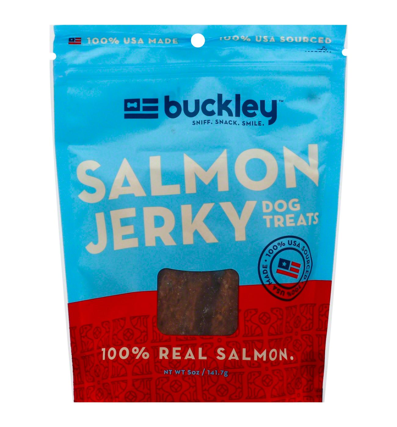 Buckley Premium Protein Salmon Jerky Dog Treats; image 1 of 2