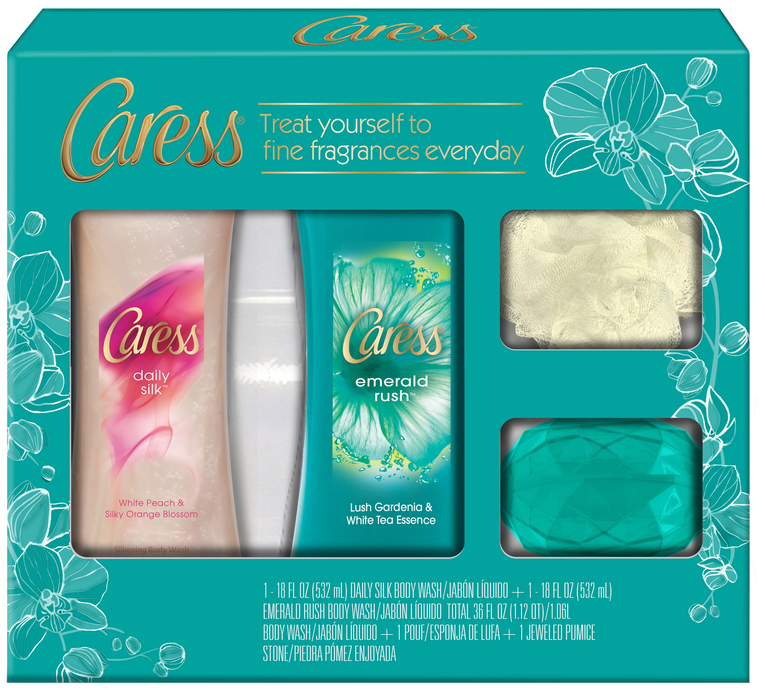 Caress Love and Adore Forever Body Wash Gift Set Shop Accessories at