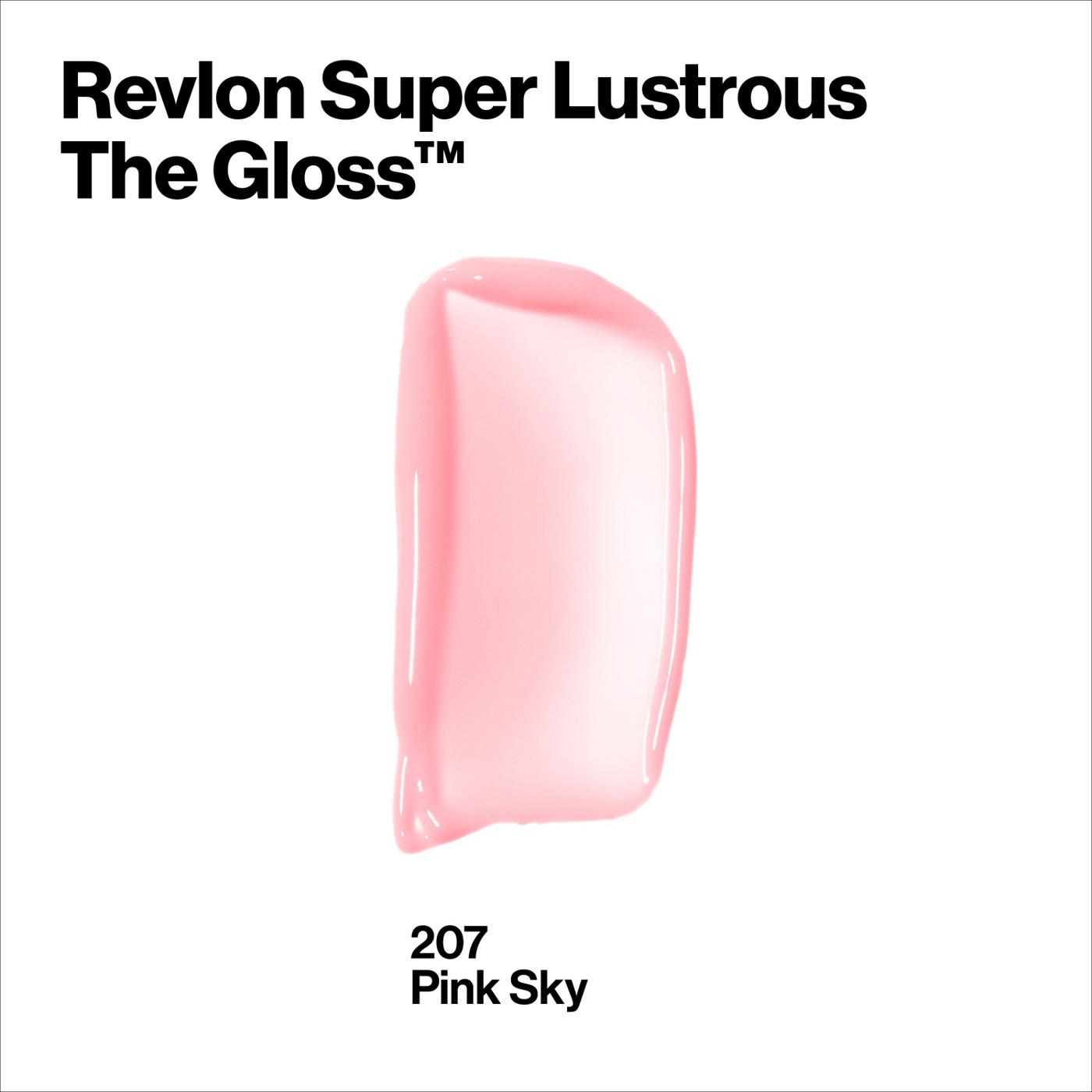 Revlon Super Lustrous The Gloss, 207 Pink Sky; image 5 of 9