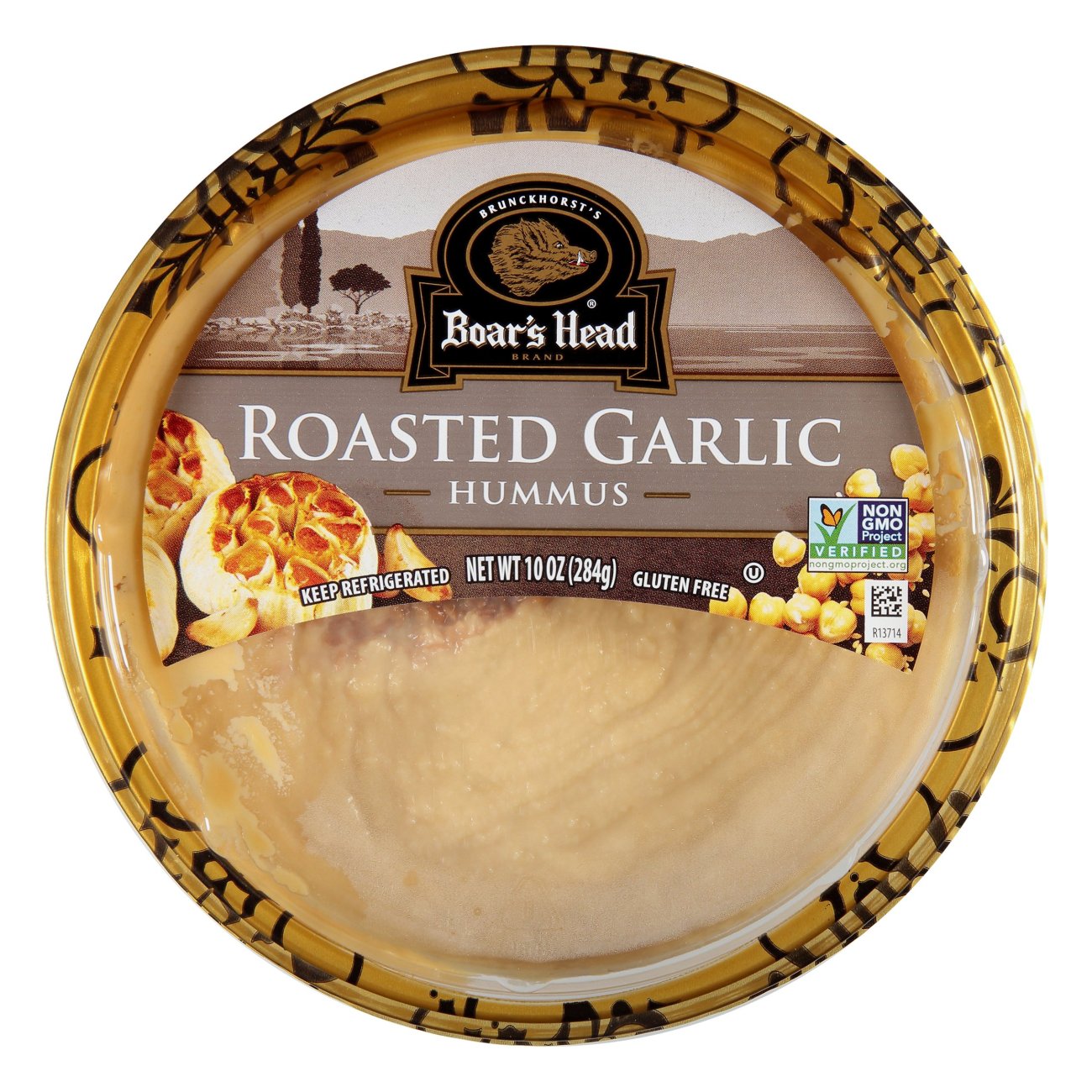 Boar's Head Hummus with Roasted Garlic Shop Dip at HEB