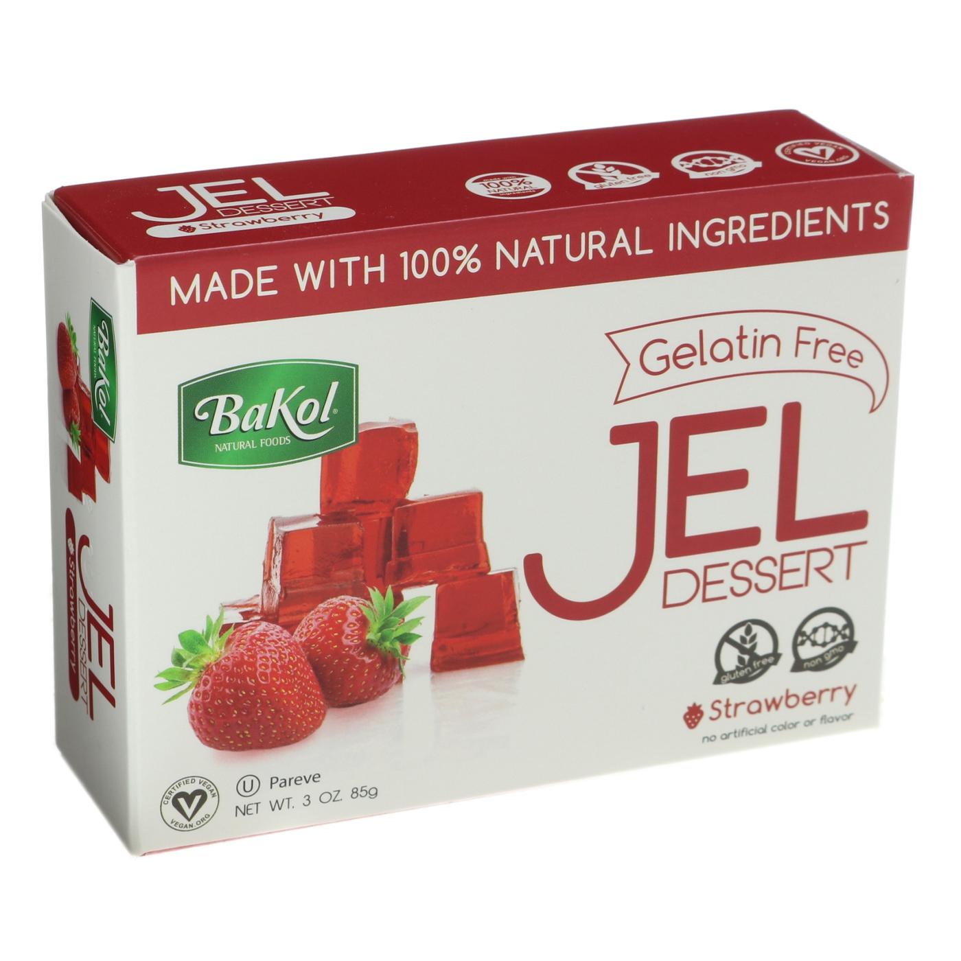 Bakol Natural Stawberry Jel Dessert; image 1 of 2