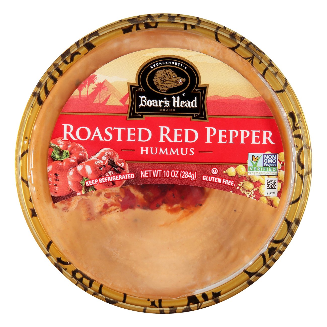 Boar's Head Hummus with Red Pepper Shop Dip at HEB