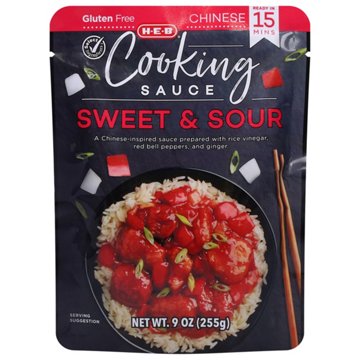 H-E-B Cooking Sauce - Sweet & Sour, 9 oz