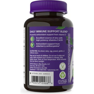 Nature's Way Sambucus Elderberry Immune Gummies