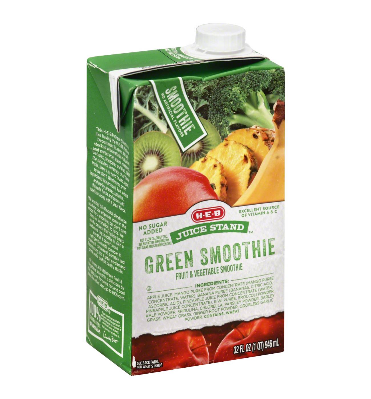 H-E-B Juice Stand Green Smoothie Shop Juice at H-E-B