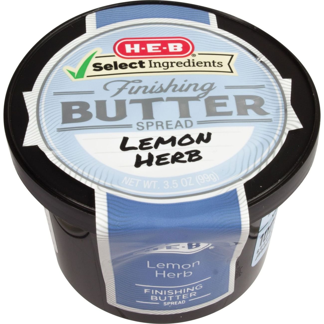 HEB Select Ingredients Lemon Herb Finishing Butter Spread Shop