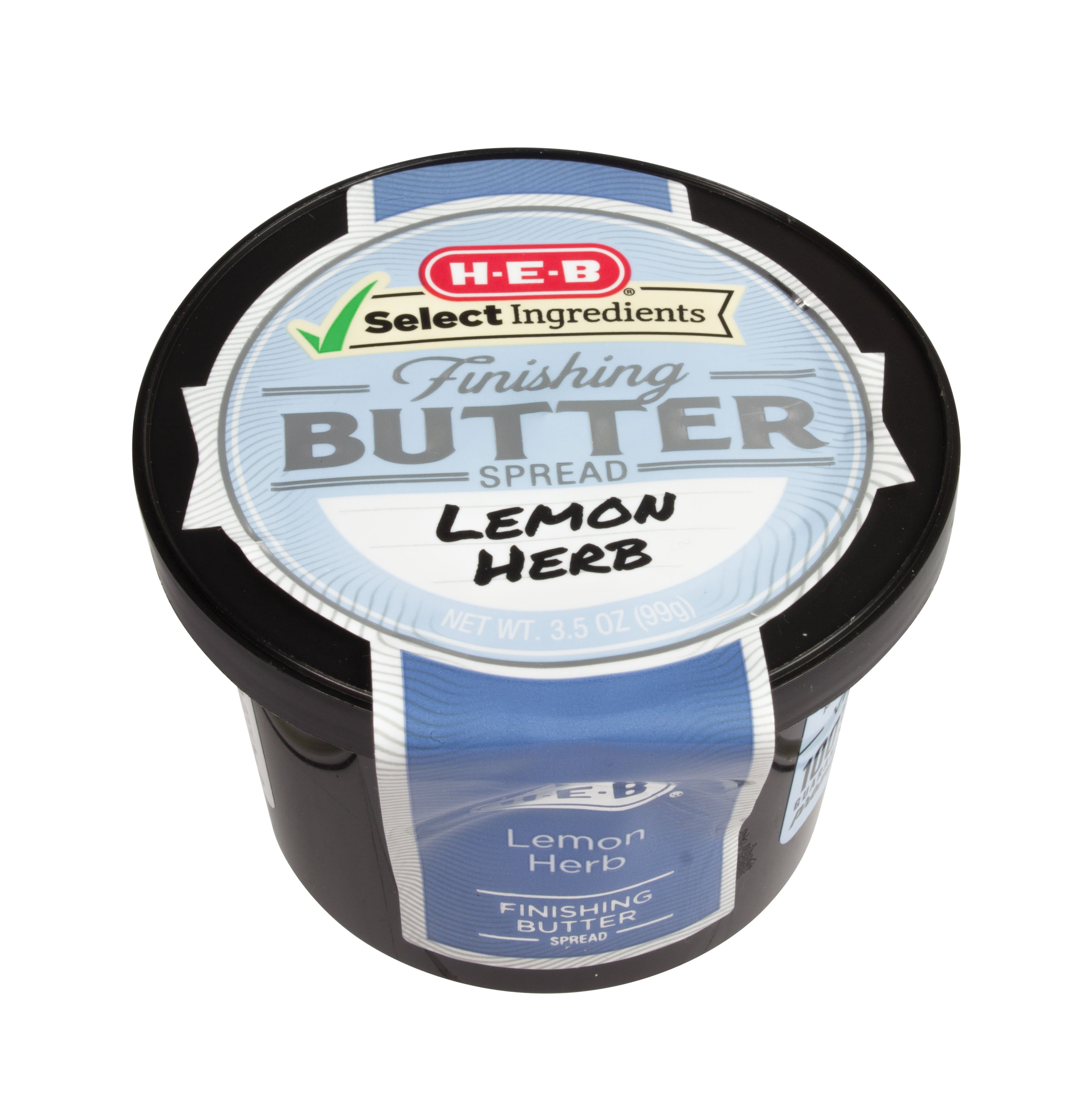 H-E-B Lemon Herb Finishing Butter Spread - Shop Butter & Margarine At H-E-B