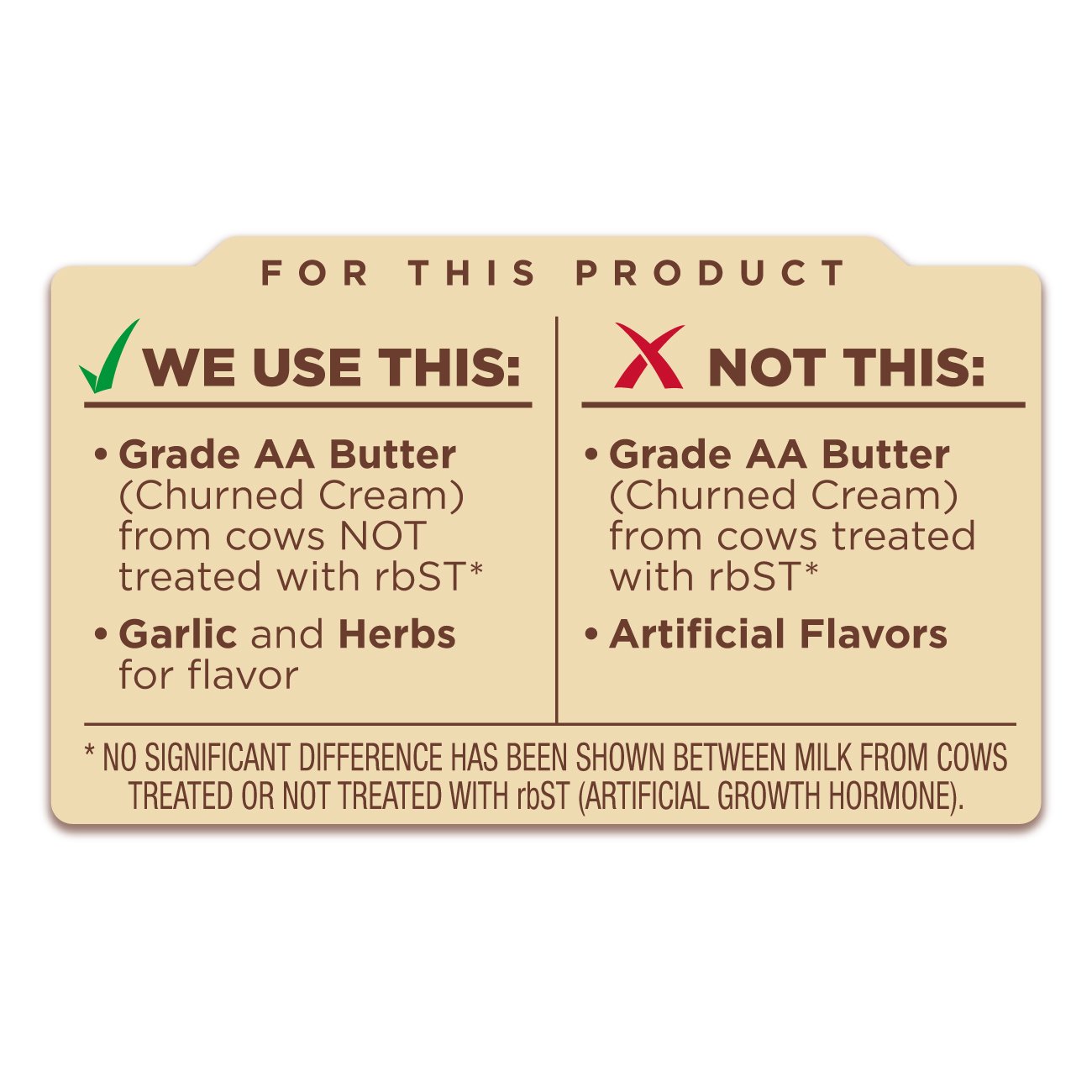 H-E-B Roasted Garlic & Herb Finishing Butter