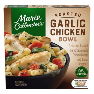 Marie Callender's Roasted Garlic Chicken Bowl Frozen Meal