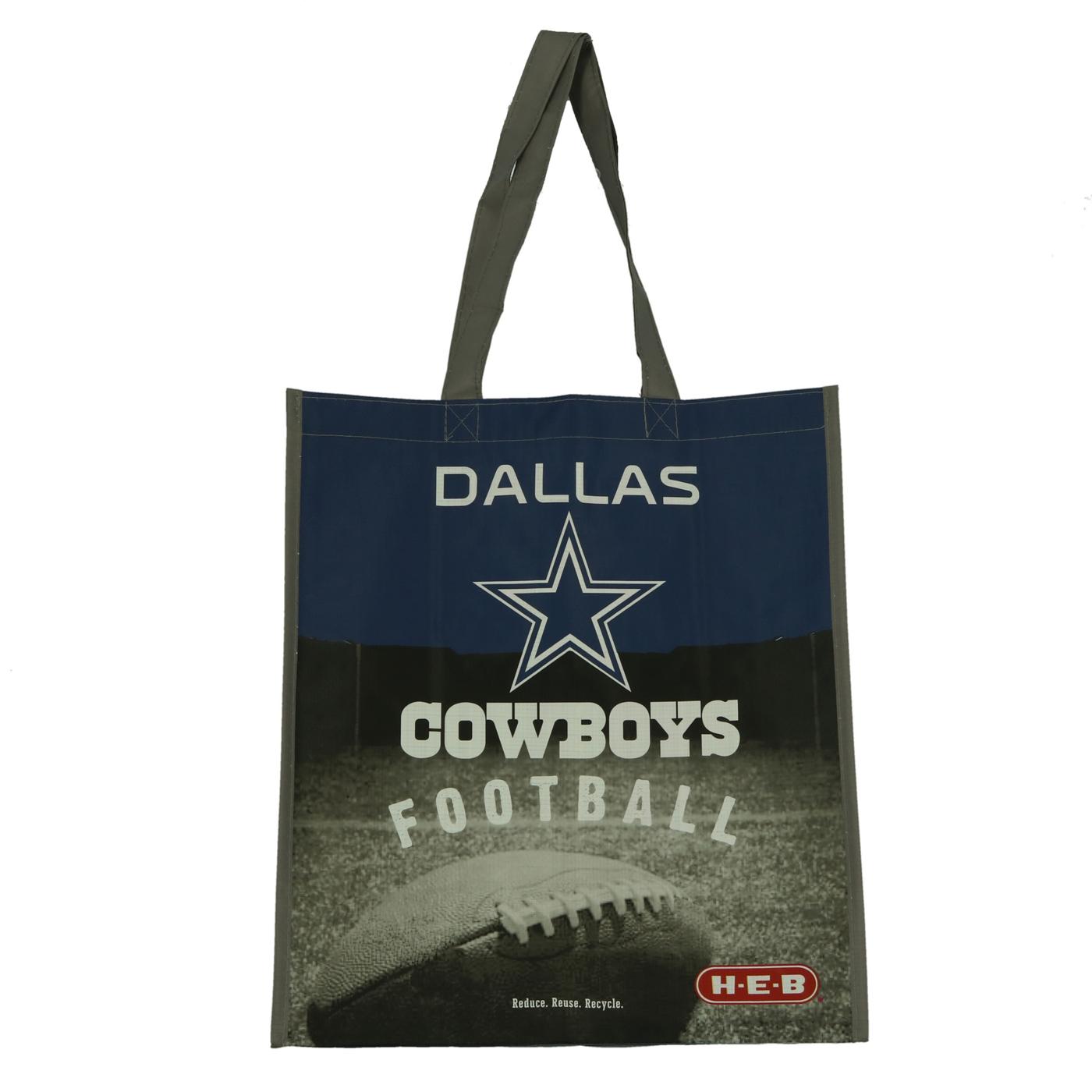 H-E-B Dallas Cowboys Reusable Bag; image 1 of 2