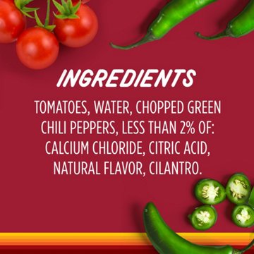 Ro-Tel Original No Salt Added Diced Tomatoes and Green Chilies, 10 oz