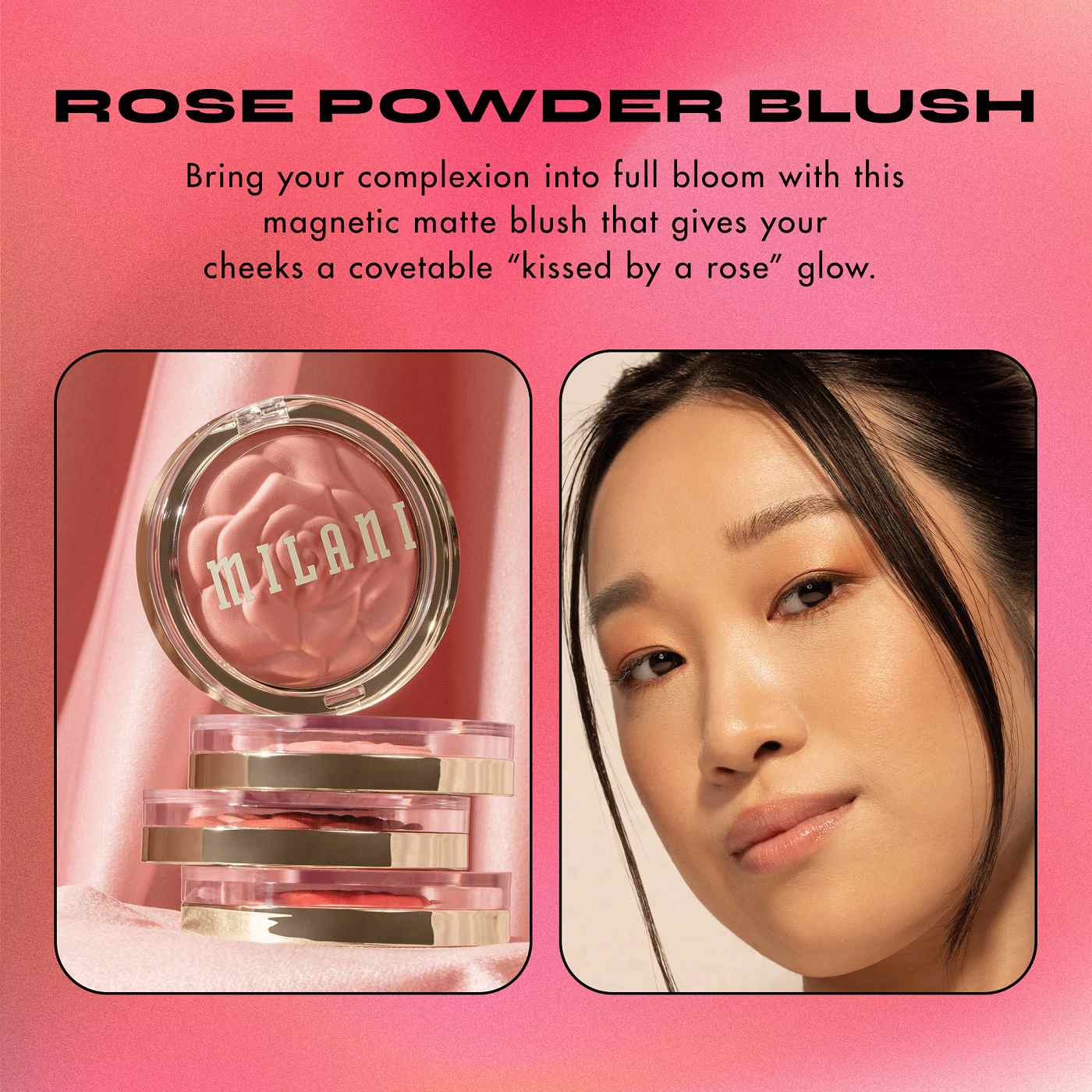 Milani Rose Powder Blush - Tea Rose; image 4 of 8