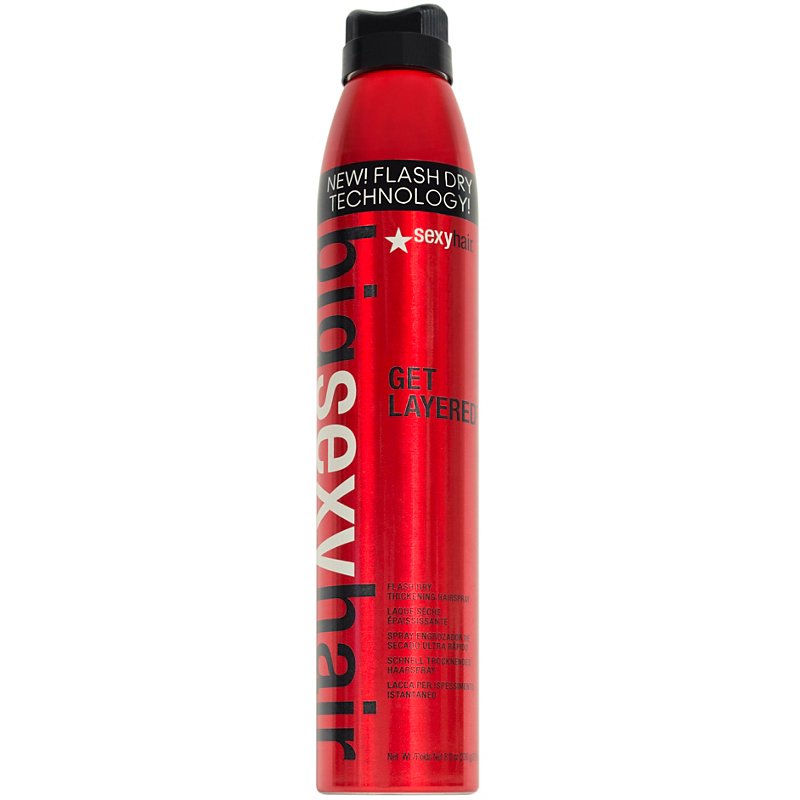 Big Sexy Hair Hairspray, Flash Dry Thickening, Get Layered