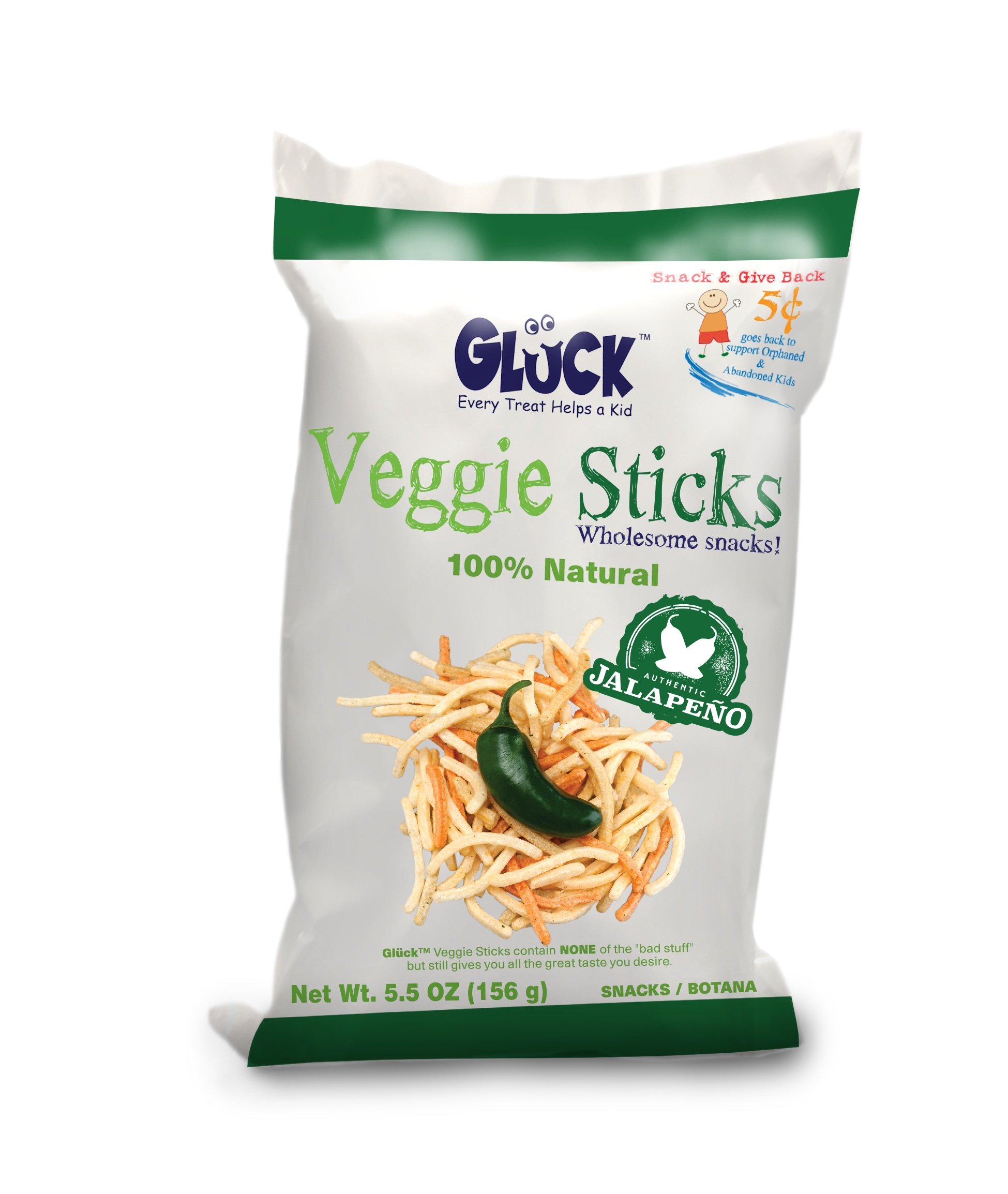 Gluck Jalapeno Veggie Sticks Shop Chips at HEB