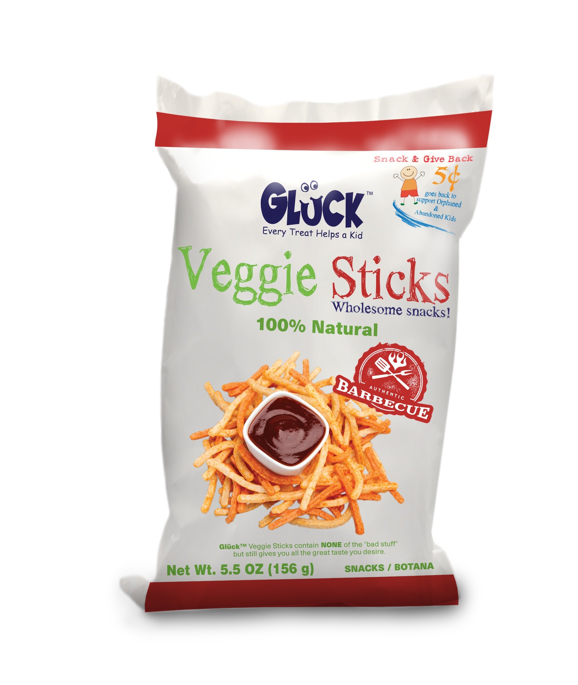 Gluck BBQ Veggie Sticks Shop Chips at HEB