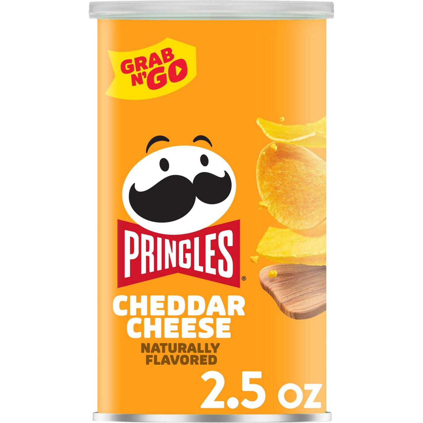 Pringles Cheddar Cheese Potato Crisps Chips; image 5 of 5