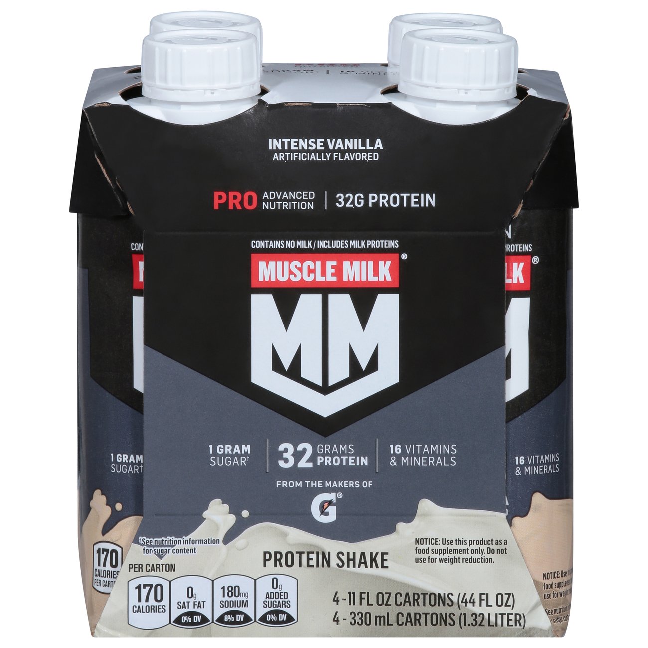 Muscle Milk Pro Series 32 Mega Protein Shake Intense Vanilla Shop