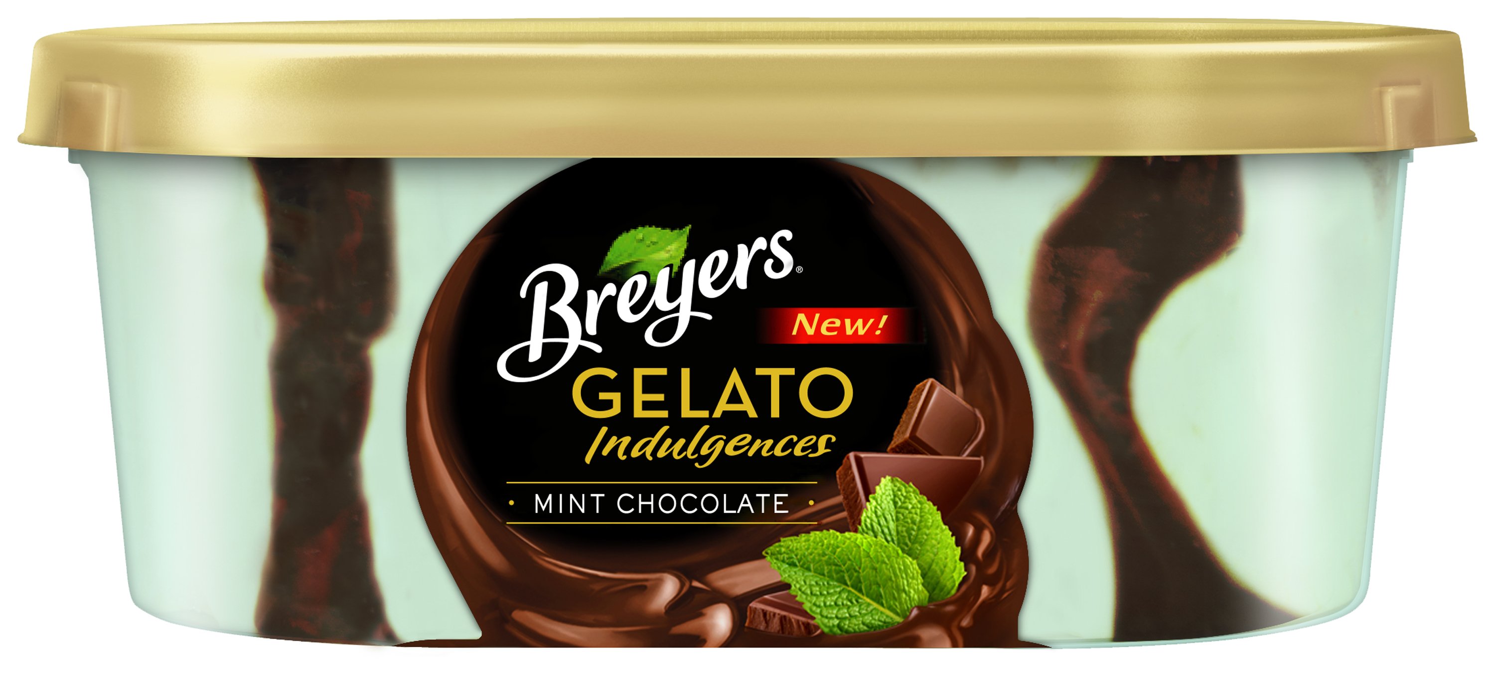 Breyers Indulgences Mint Chocolate Gelato Shop Ice Cream At H E B 8412