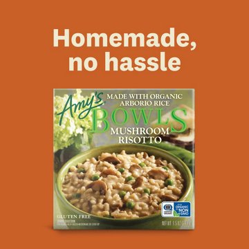 Amy's Gluten Free Mushroom Risotto Bowl