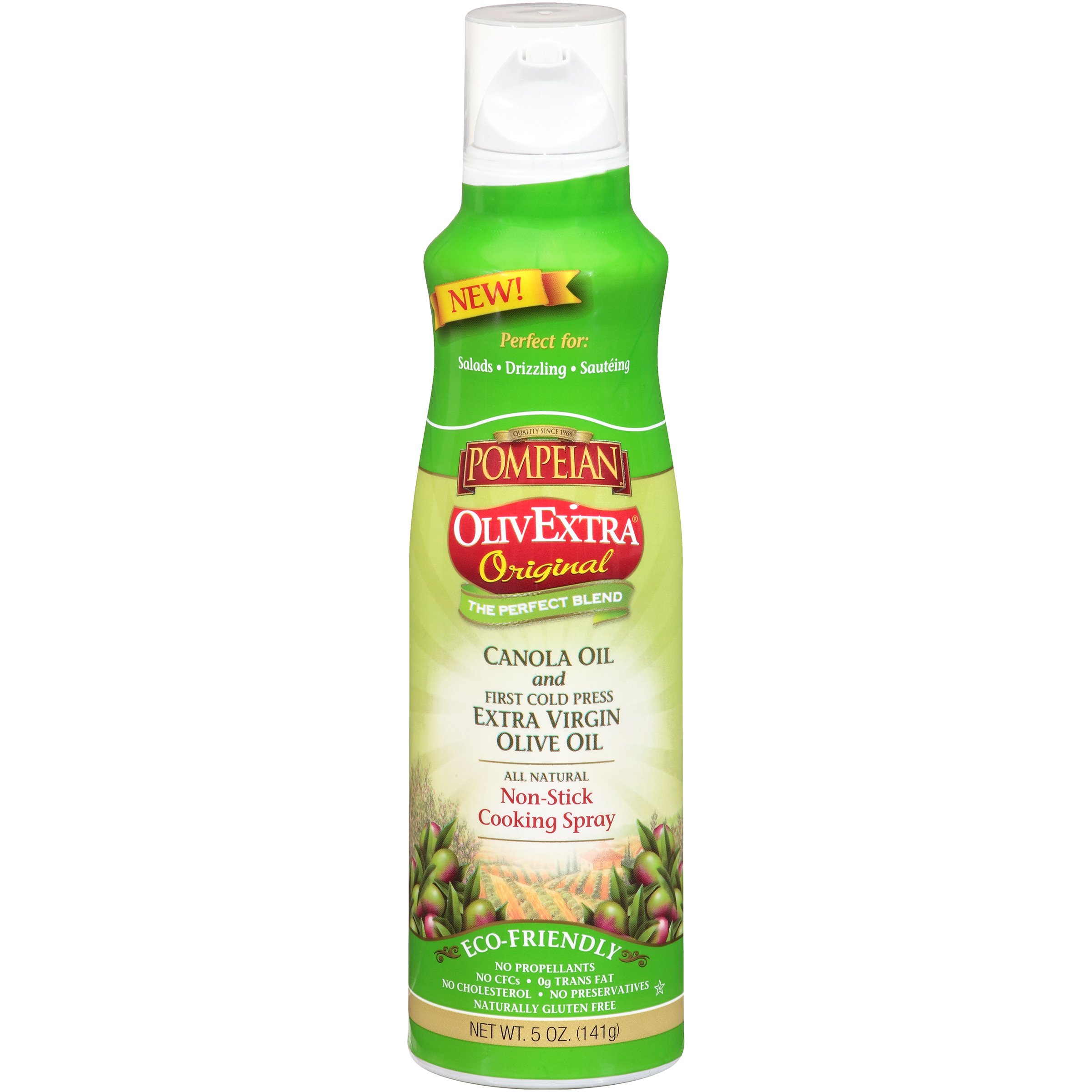 Pompeian Olivextra Original Non Stick Cooking Spray Shop Oils at HEB