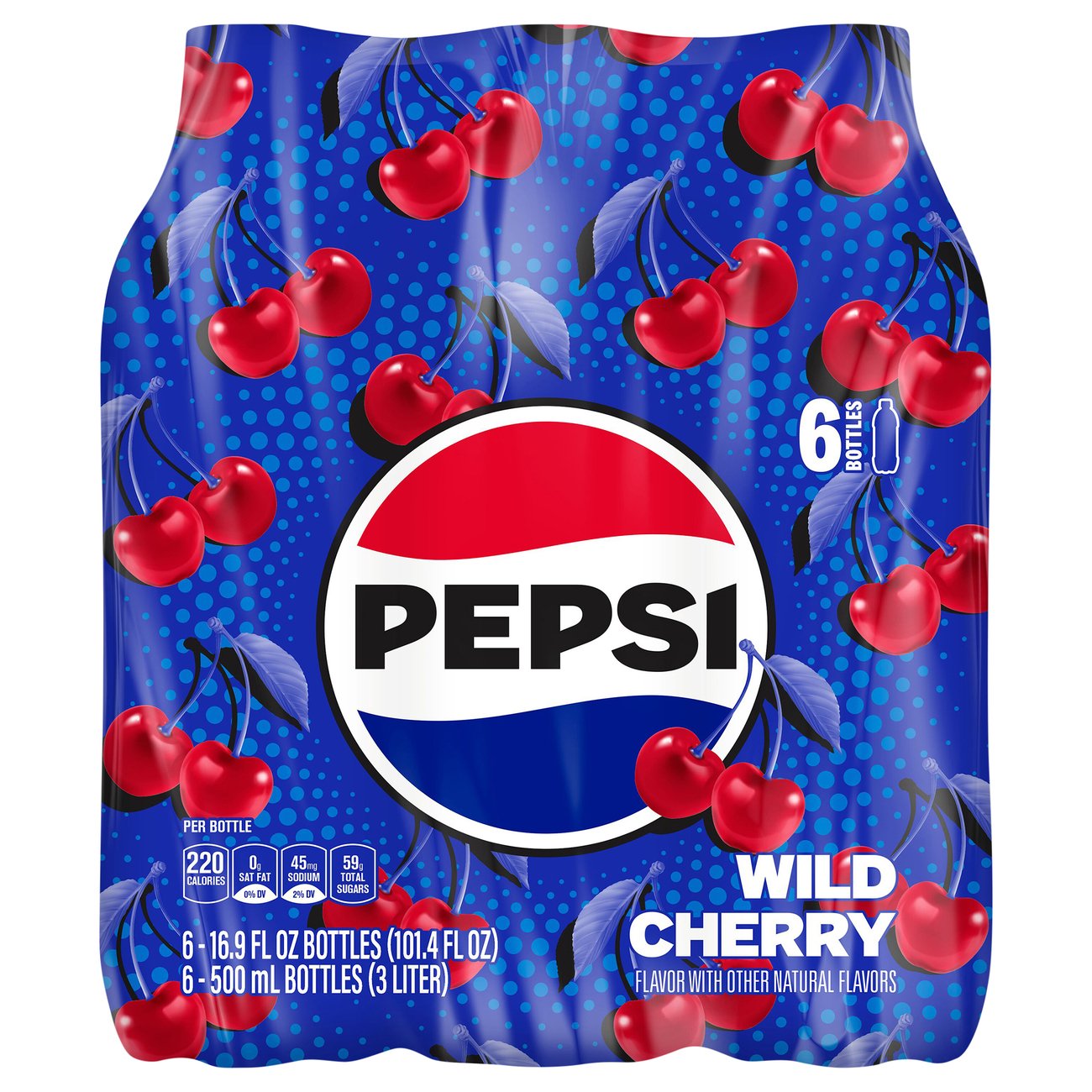 pepsi wild cherry bottle