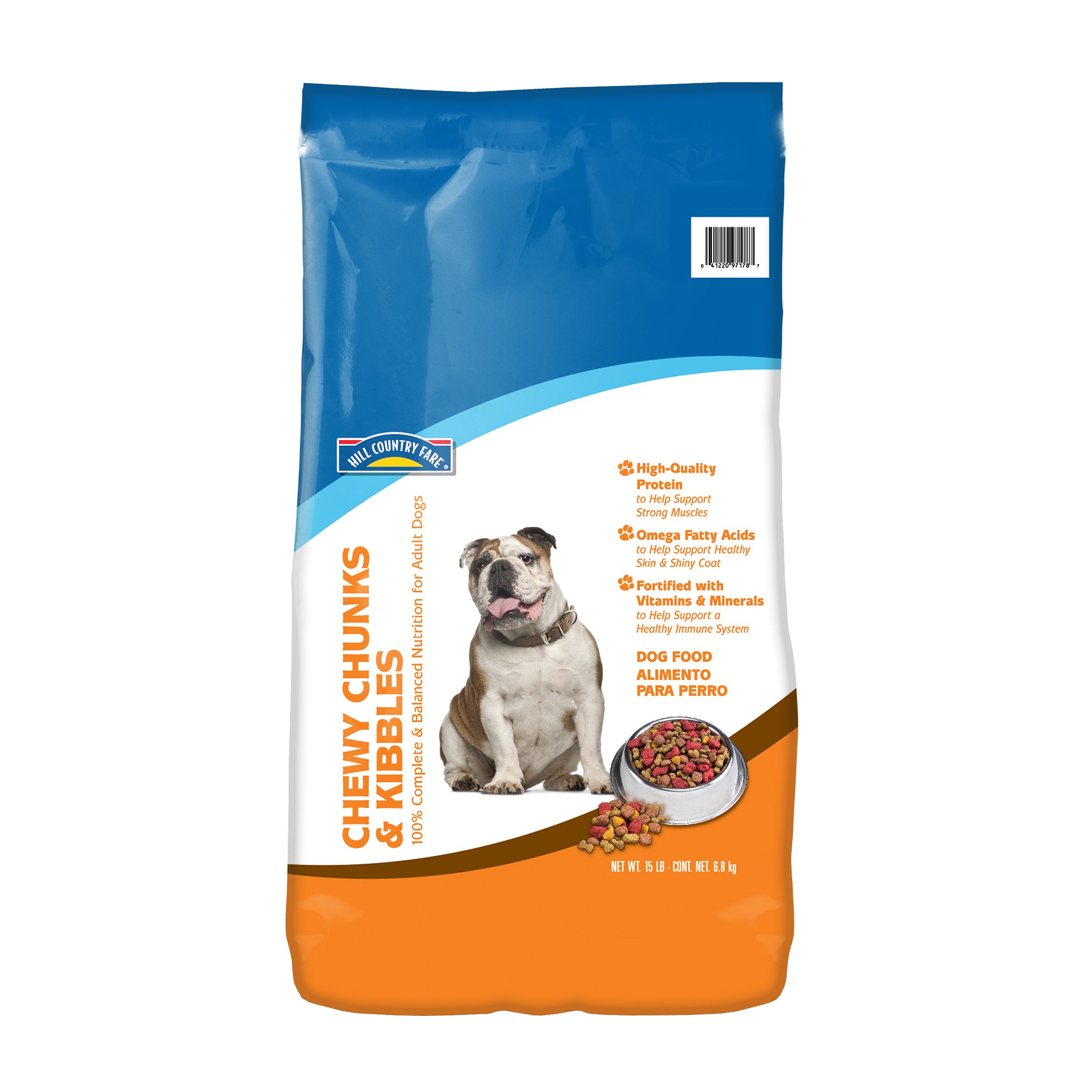 Chewy kibble for store dogs